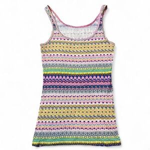 Mossimo Supply Co. multicoloured tank top